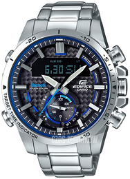 Casio Edifice Szary/Stal Ø49 mm ECB-800D-1AEF