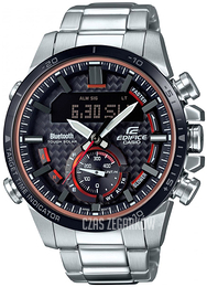 Casio Edifice Czarny/Stal Ø49 mm ECB-800DB-1AEF