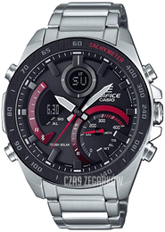 Casio Edifice Czarny/Stal Ø45 mm ECB-900DB-1AER