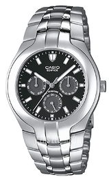 Casio Edifice Czarny/Stal Ø38.5 mm EF-304D-1AVEF