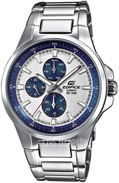 Casio Edifice Srebrny/Stal Ø42 mm EF-342D-7AVEF