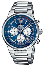 Casio Edifice Niebieski/Stal Ø39 mm EF-500D-2AVEF