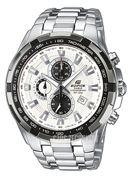 Casio Edifice Biały/Stal Ø48.5 mm EF-539D-7AVEF