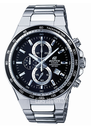 Casio Edifice Czarny/Stal Ø45 mm EF-546D-1A1VEF
