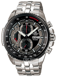 Casio Edifice Czarny/Stal Ø45 mm EF-558D-1AVEF