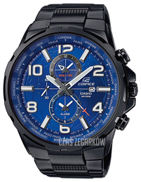 Casio Edifice Niebieski/Stal Ø55 mm EFR-302BK-2AVUEF