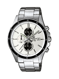 Casio Edifice Biały/Stal Ø43.8 mm EFR-504D-7AVEF