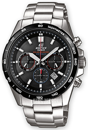 Casio Edifice Czarny/Stal 49x40.9 mm EFR-518SB-1AVEF