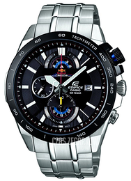 Casio Edifice Czarny/Stal Ø45.3 mm EFR-520RB-1AER