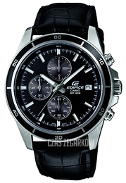 Casio Edifice Czarny/Skóra Ø43.8 mm EFR-526L-1AVUEF