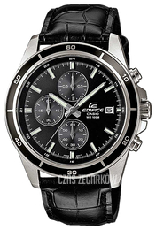 Casio Edifice Czarny/Skóra Ø42 mm EFR-526L-1EVUEF