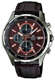 Casio Edifice Brązowy/Skóra Ø44.3 mm EFR-531L-5AVUEF