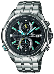 Casio Edifice Czarny/Stal Ø48.1 mm EFR-536D-1A2VEF