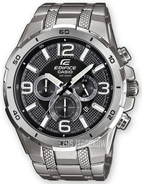 Casio Edifice Czarny/Stal Ø49 mm EFR-538D-1AVUEF