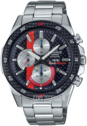 Casio Edifice Czarny/Stal Ø44 mm EFR-S567TR-2AER