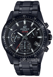 Casio Edifice Czarny/Stal Ø44 mm EFV-540DC-1AVUEF