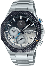 Casio Edifice Wielokolorowy/Stal Ø44.6 mm EQB-1100AT-2AER