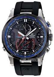 Casio Edifice Czarny/Guma Ø44.5 mm EQW-A1200RP-1AER