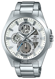 Casio Edifice Srebrny/Stal Ø45 mm ESK-300D-7AVUEF