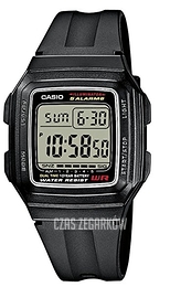 Casio Collection Żywica z tworzywa sztucznego 41x34 mm F-201WA-1AEF