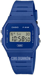 Casio Pop Ekran LCD/Żywica z tworzywa sztucznego F-91WB-2A1EF
