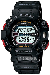 Casio G-Shock Ekran LCD/Żywica z tworzywa sztucznego Ø45 mm G-9000-1V