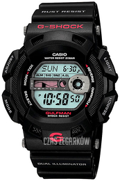 Casio G-Shock Ekran LCD/Żywica z tworzywa sztucznego Ø45 mm G-9100-1E