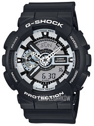 Casio G-Shock Biały/Żywica z tworzywa sztucznego Ø51 mm GA-110BW-1AER
