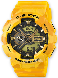 Casio G-Shock Ekran LCD/Żywica z tworzywa sztucznego Ø51 mm GA-110CM-9AER