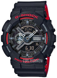 Casio G-Shock Ekran LCD/Żywica z tworzywa sztucznego Ø51.2 mm GA-110HR-1AER