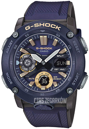 Casio G-Shock Ekran LCD/Żywica z tworzywa sztucznego Ø48.7 mm GA-2000-2AER