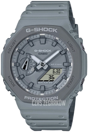 Casio G-Shock Szary/Żywica z tworzywa sztucznego Ø45.4 mm GA-2110ET-8AER