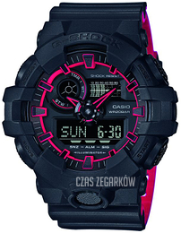 Casio G-Shock Czarny/Żywica z tworzywa sztucznego Ø51 mm GA-700SE-1A4ER