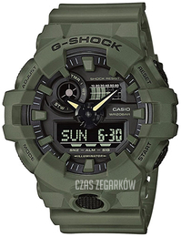 Casio G-Shock Czarny/Żywica z tworzywa sztucznego Ø57.5 mm GA-700UC-3AER