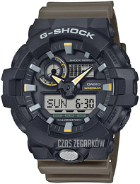 Casio G-Shock Czarny/Guma Ø53.4 mm GA-710TU-1A3ER