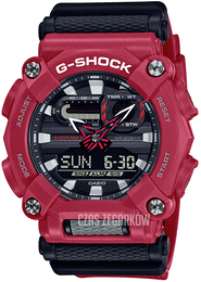 Casio G-Shock Ekran LCD/Żywica z tworzywa sztucznego Ø49.5 mm GA-900-4AER
