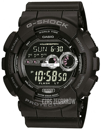 Casio G-Shock Ekran LCD/Żywica z tworzywa sztucznego Ø51 mm GD-100-1B