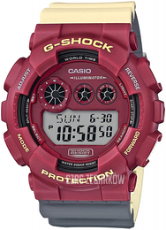 Casio G-Shock Ekran LCD/Żywica z tworzywa sztucznego Ø55 mm GD-120NC-4ER