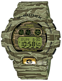 Casio G-Shock Ekran LCD/Żywica z tworzywa sztucznego Ø53.9 mm GD-X6900TC-5ER