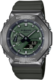 Casio G-Shock Zielony/Żywica z tworzywa sztucznego Ø44.4 mm GM-2100B-3AER