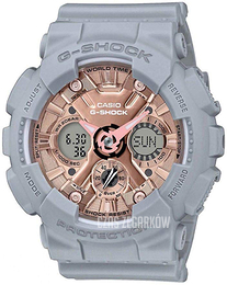 Casio G-Shock Różowe złoto/Żywica z tworzywa sztucznego Ø45 mm GMA-S120MF-8AER