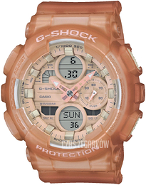 Casio G-Shock Beżowy/Żywica z tworzywa sztucznego Ø45.9 mm GMA-S140NC-5A1ER