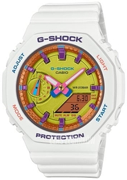 Casio G-Shock Żółty/Guma Ø46.2 mm GMA-S2100BS-7AER