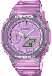Casio G-Shock Szary/Żywica z tworzywa sztucznego Ø43 mm GMA-S2100SK-4AER