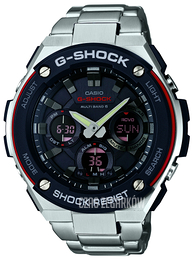 Casio G-Shock Czarny/Stal Ø59.1 mm GST-W100D-1A4ER