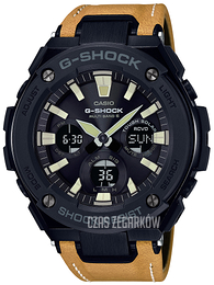 Casio G-Shock Czarny/Skóra Ø52.4 mm GST-W120L-1BER