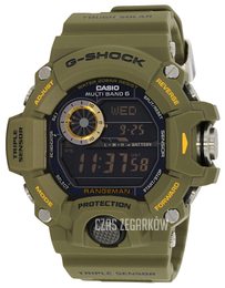 Casio G-Shock Ekran LCD/Żywica z tworzywa sztucznego Ø53.5 mm GW-9400-3ER