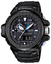 Casio G-Shock Czarny/Żywica z tworzywa sztucznego Ø44.9 mm GWN-1000C-1AER