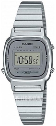 Casio Collection Ekran LCD/Stal 30.3x24.6 mm LA-670WEA-7EF