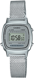 Casio Retro Ekran LCD/Stal LA670WEM-7EF